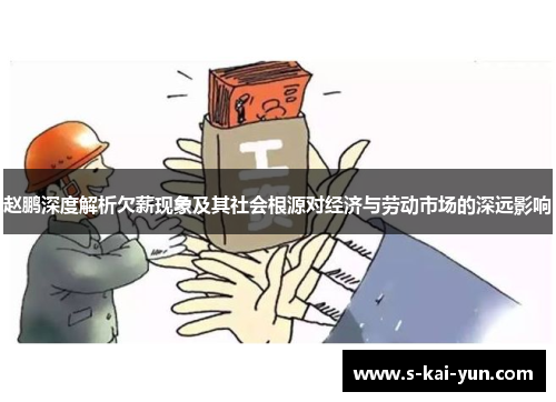 赵鹏深度解析欠薪现象及其社会根源对经济与劳动市场的深远影响